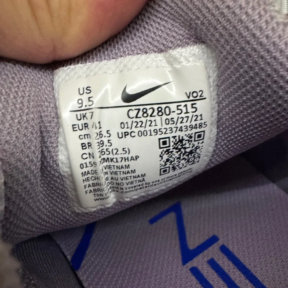 Nike‎ Metcon 7 Womens Training Shoes Lilac Grey Blue CZ8280-515 Size 9.5